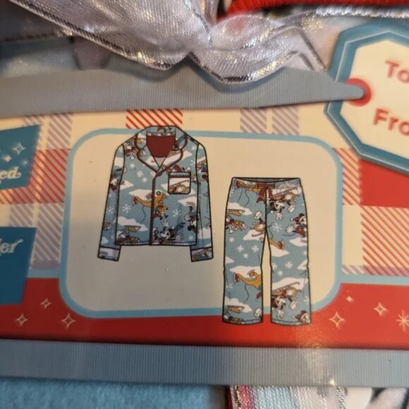 Disney 100 Retro reimagined Toddler Pajamas Size 12 Months. - Picture 3 of 10